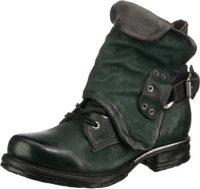 A S 98 Biker Boots Grun Mirapodo