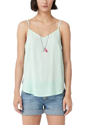 Blusentop mit Spaghettiträgern Blusentops