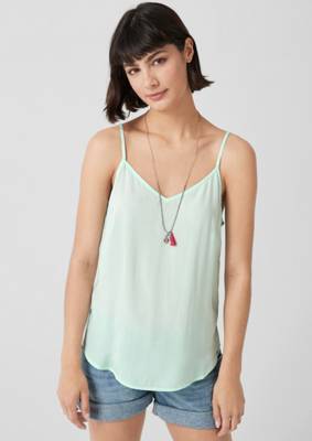 Blusentop mit Spaghettiträgern Blusentops 2