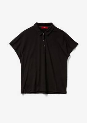 Meliertes T-Shirt mit Polokragen T-Shirts 2