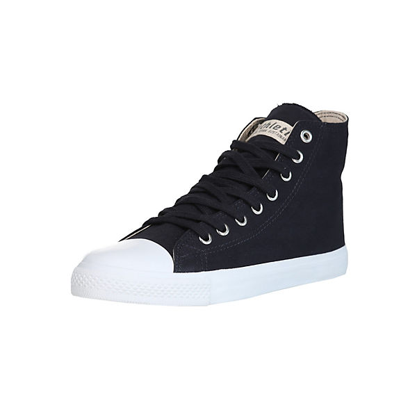 Schuhe Sneakers High ETHLETIC Fair Trainer White Cap Sneakers High schwarz/blau