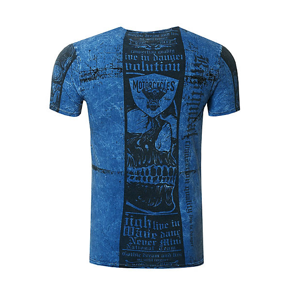 Bekleidung T-Shirts RUSTY NEAL Rusty Neal T-Shirt blau