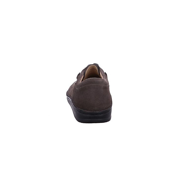 Schuhe Schnürschuhe Finn Comfort Schnürschuhe grau