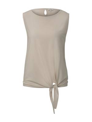 T-Shirt Top mit Knotendetail T-Shirts