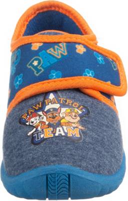 PAW Patrol, PAW Patrol Hausschuhe VELCRO für Jungen, blau | mirapodo