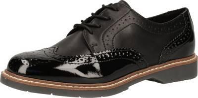 s.Oliver Wedge-Sneakers schwarz