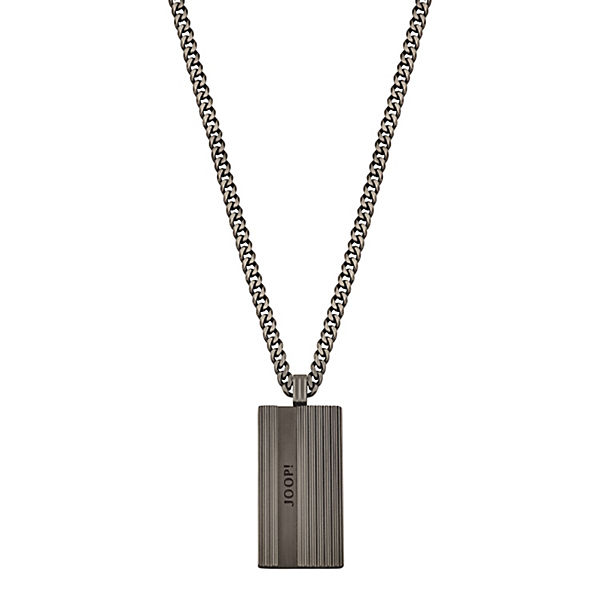 Accessoires Halsketten JOOP  Kette mit Anhänger für Herren Edelstahl Halsketten silber