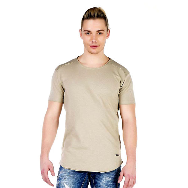 Bekleidung T-Shirts CIPO & BAXX® Cipo & Baxx T-Shirt beige