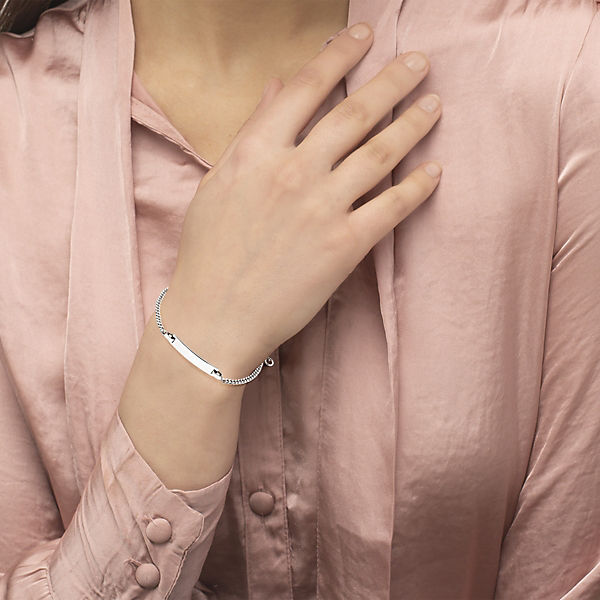 Accessoires Armbänder AMOR Armband für Damen Sterling Silber 925 Armbänder silber