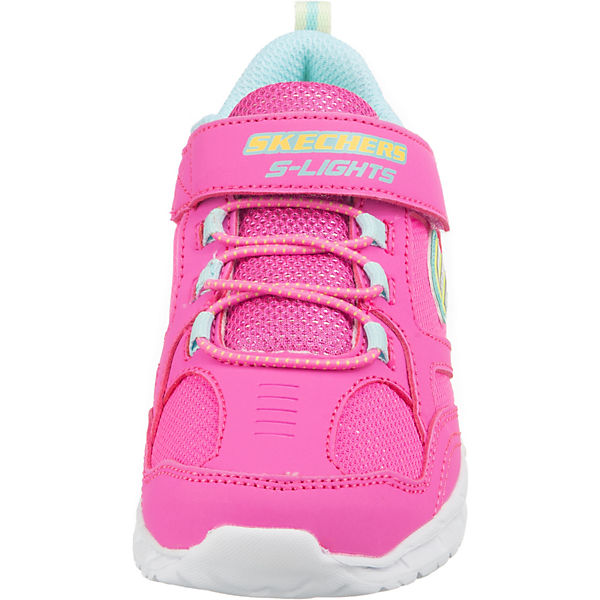 Schuhe Sneakers Low SKECHERS Baby Sneakers Low Blinkies MAGNA für Mädchen pink