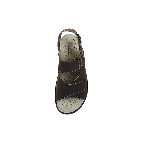 Schuhe Komfort-Sandalen Hickersberger Sandalen dunkelbraun