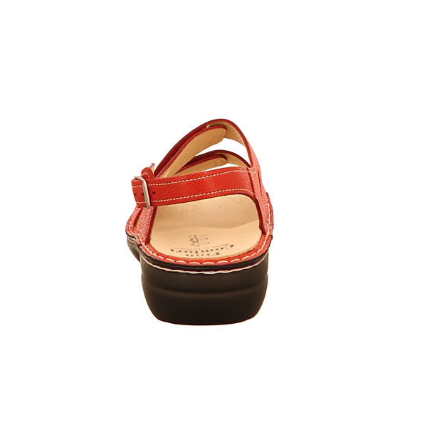 Schuhe Komfort-Sandalen Finn Comfort Sandalen/Sandaletten rot