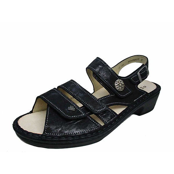 Schuhe Komfort-Sandalen Finn Comfort Sandalen/Sandaletten schwarz