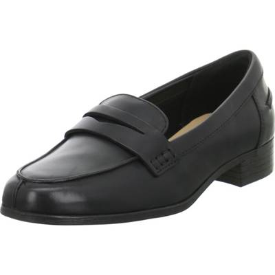 Clarks Slipper HAMBLE LOAFER Klassische Slipper schwarz