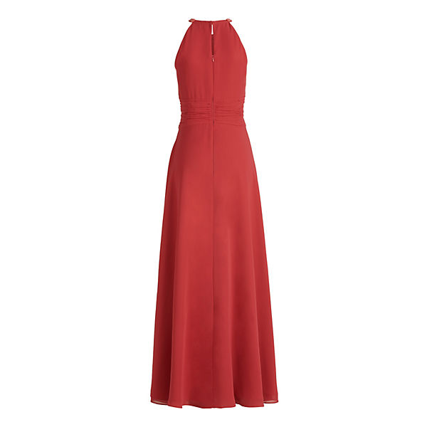 Bekleidung Festliche Kleider Vera Mont Vera Mont Abendkleid mit Stickerei Abendkleider rot