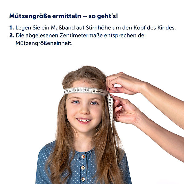 Accessoires Mützen maximo Beanie für Mädchen hellblau