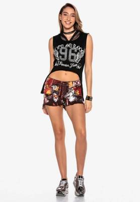 CIPO &amp; BAXX® Cipo &amp; Baxx T-Shirt schwarz YN6543