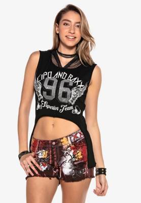 CIPO &amp; BAXX® Cipo &amp; Baxx T-Shirt schwarz YN6543