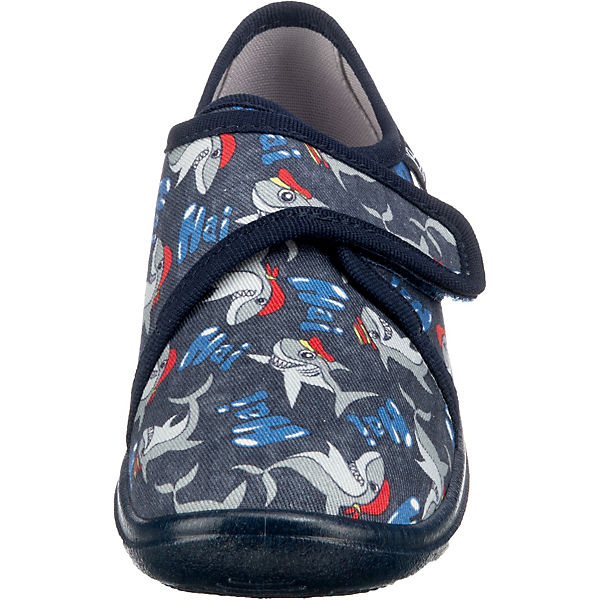 Schuhe Geschlossene Hausschuhe Beck Hausschuhe HAIE für Jungen dunkelblau Schuhe Geschlossene Hausschuhe Beck Hausschuhe HAIE für Jungen dunkelblau