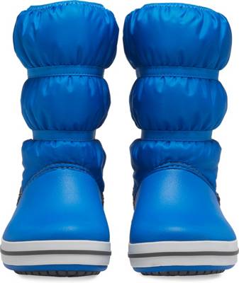 crocs Damen Winter Puff Boot Women Schneestiefel Blue Jean 14614