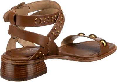 michael kors garner studded burnished leather flatform