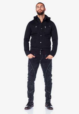 CIPO & BAXX® Cipo & Baxx Freizeitjacke schwarz