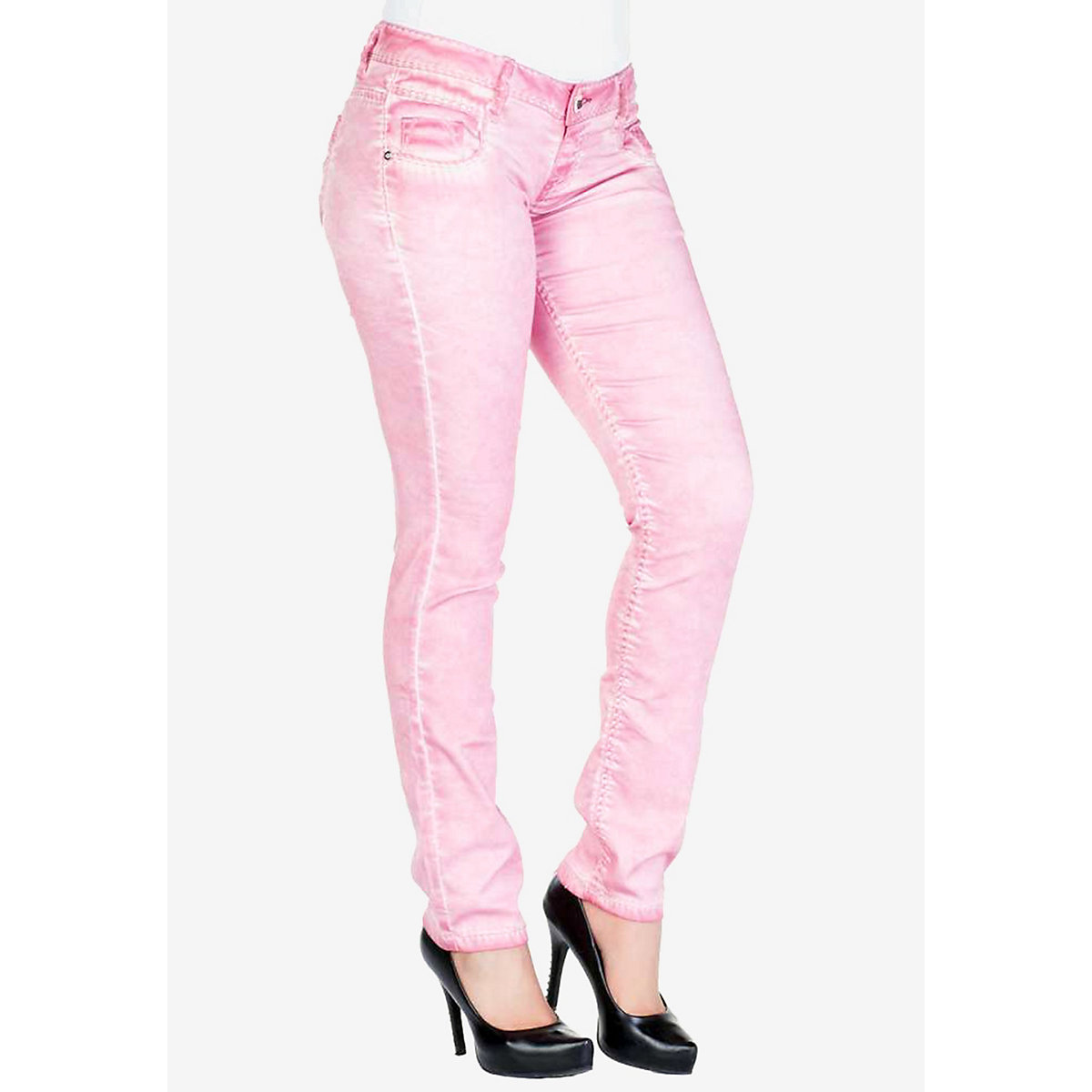 CIPO & BAXX® Cipo & Baxx Jeans Jeanshosen pink