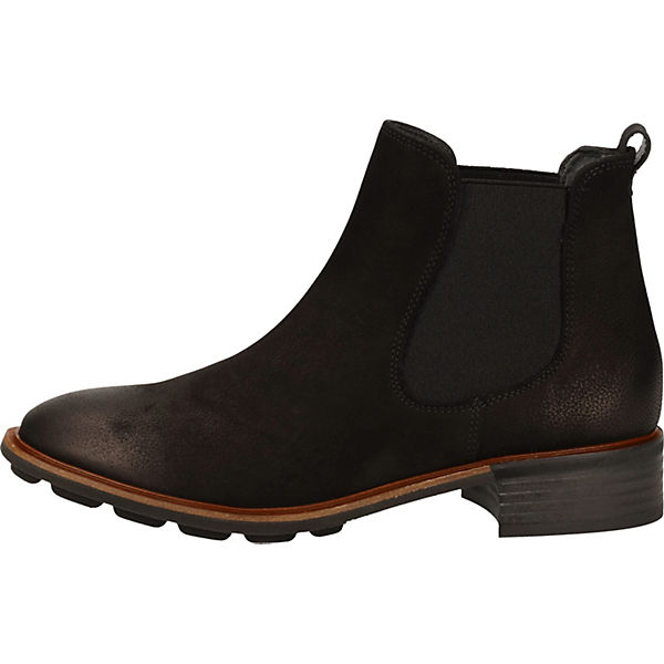 Schuhe Ankle Boots Paul Green Stiefelette Ankle Boots schwarz