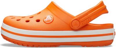 crocs orange clogs