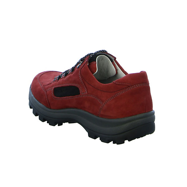 Schuhe Schnürschuhe WALDLÄUFER Schnürhalbschuhe Schnürschuhe rot