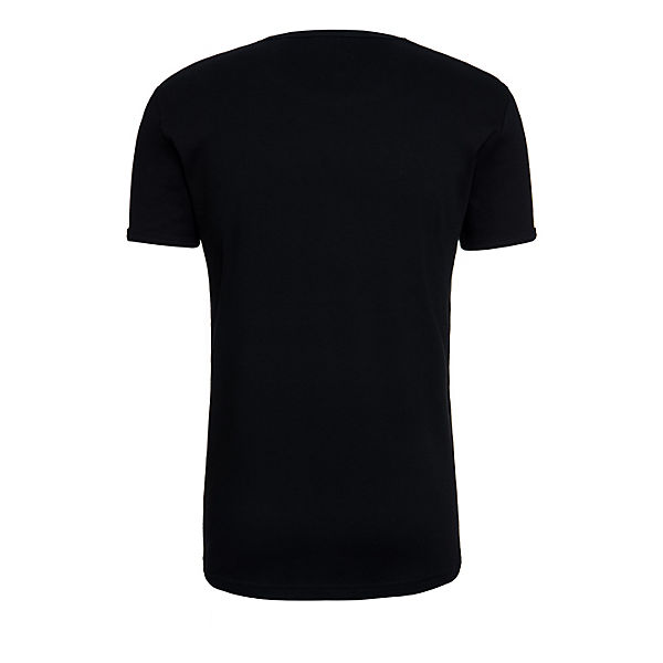 Bekleidung T-Shirts Logoshirt® Logoshirt Print T-Shirt schwarz