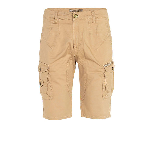 Bekleidung Shorts CIPO & BAXX® Cipo & Baxx Shorts camel Bekleidung Shorts CIPO & BAXX® Cipo & Baxx Shorts camel
