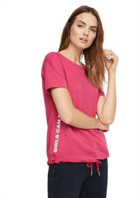 comma, casual identity Sweatshirts & jacken günstig kaufen comma, casual identity Strickjersey Jacke mit Tunnelzug