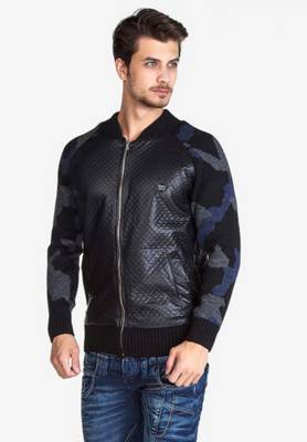 CIPO & BAXX® Cipo & Baxx Freizeitjacke schwarz