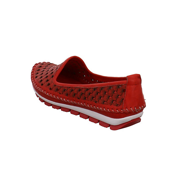 Schuhe Mokassins GEMINI Slipper & Mokassins Mokassins rot Schuhe Mokassins GEMINI Slipper & Mokassins Mokassins rot