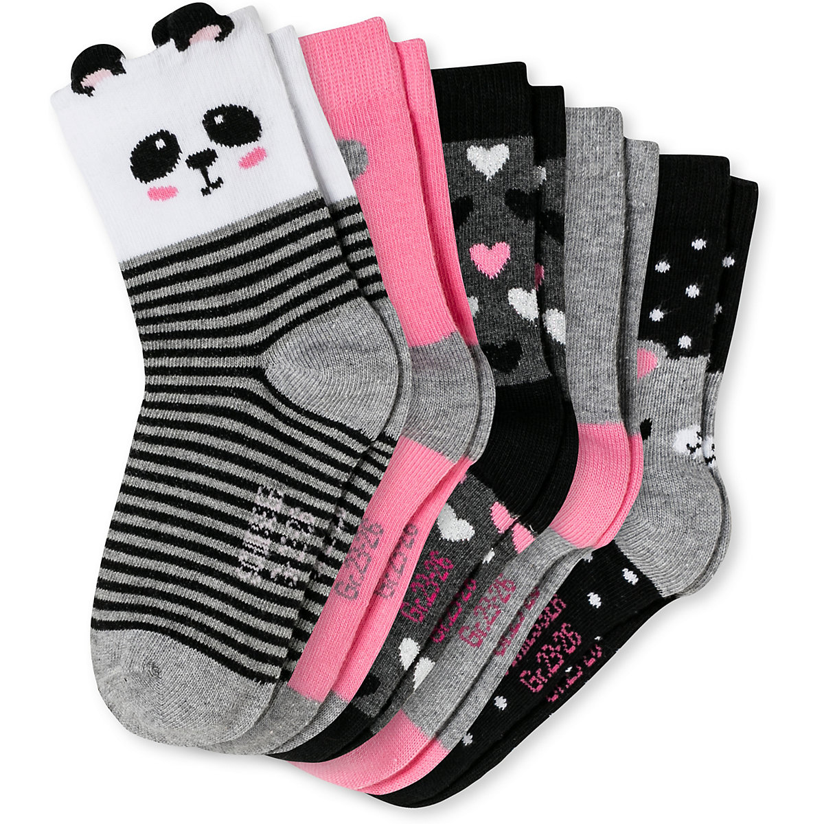 SCHIESSER Socken 5er Pack für Mädchen mehrfarbig