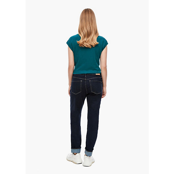 Bekleidung Straight Jeans s.Oliver Regular Fit: Straight leg-Denim Jeanshosen blau
