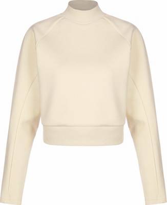 Urban Classics Urban Classics Sweater Interlock Short Turtleneck Crew Sweatshirts beige
