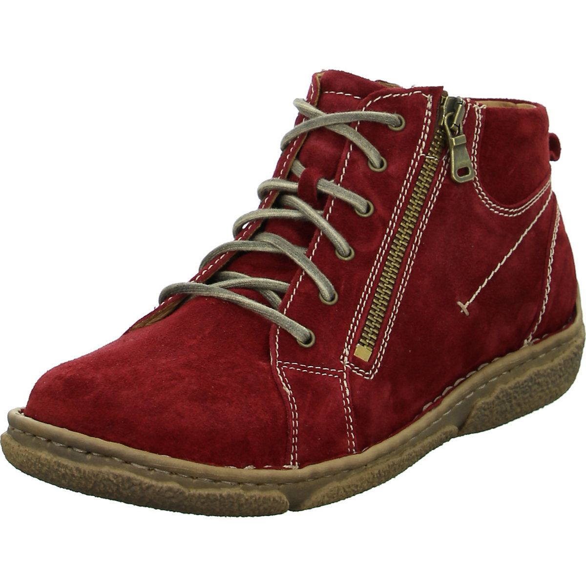 Josef Seibel Boots Neele 51 Schnürstiefeletten rot Josef Seibel Boots Neele 51 Schnürstiefeletten rot