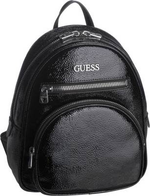 GUESS, Rucksack / Daypack New Vibe Backpack Tagesrucksäcke, schwarz