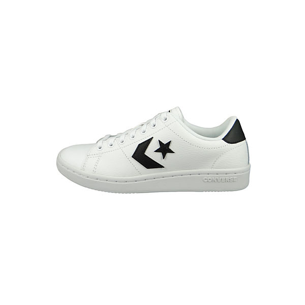 CONVERSE, Damenschuhe-Sneaker 561773C Converse All-Court - OX Leder weiß  White black White Sneakers Low, weiß | mirapodo