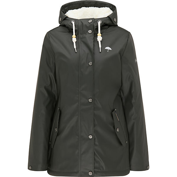 Bekleidung Regenjacken Schmuddelwedda Regenjacke mit Teddyfutter Regenjacken oliv Bekleidung Regenjacken Schmuddelwedda Regenjacke mit Teddyfutter Regenjacken oliv