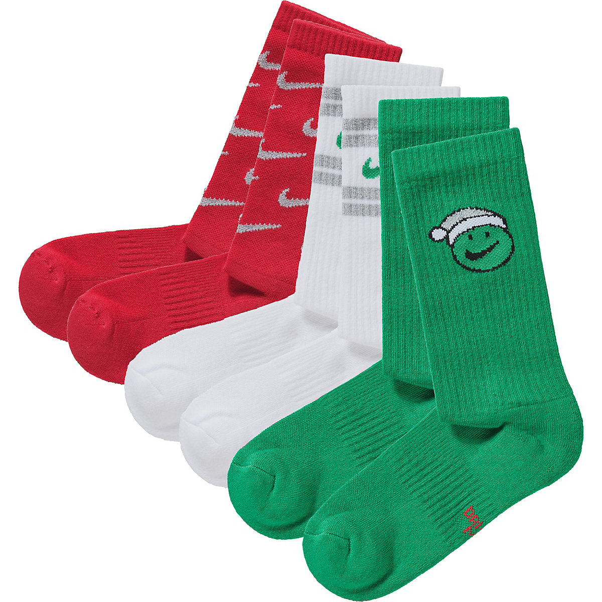 NIKE Socken EVRDY CUSH GIFT 3er Pack mehrfarbig