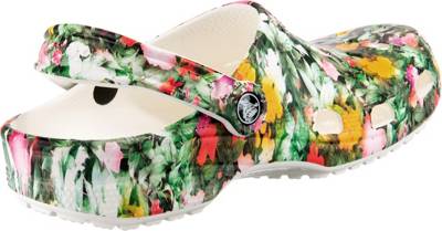 classic printed floral crocs