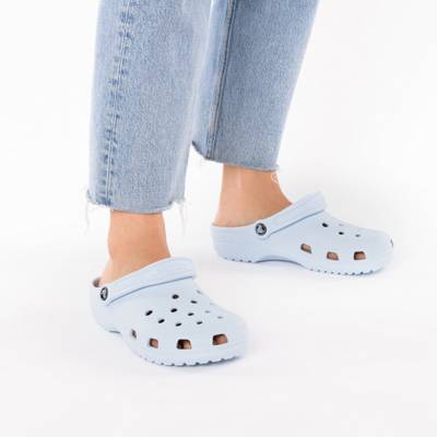 Damen Schuhe Absätze Clogs Crocs™ Classic Cyber Nights Clogs in Blau 