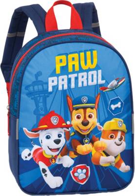 Fabrizio Paw Patrol Kinder Rucksack mit Stofftier Ohren Blau 35cm Kindergarten 