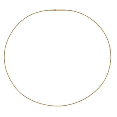 XEN Atelier Omegareif 42 cm lang aus Edelstahl gelbvergoldet Halsketten