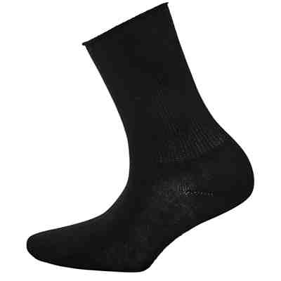 1 Paar Damen Socken, Relax Soft Strumpf, Komfortbund, Einfarbig Socken