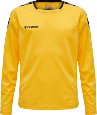 hummel hmlAUTHENTIC KIDS POLY JERSEY L/S Langarmshirts für Kinder gelb