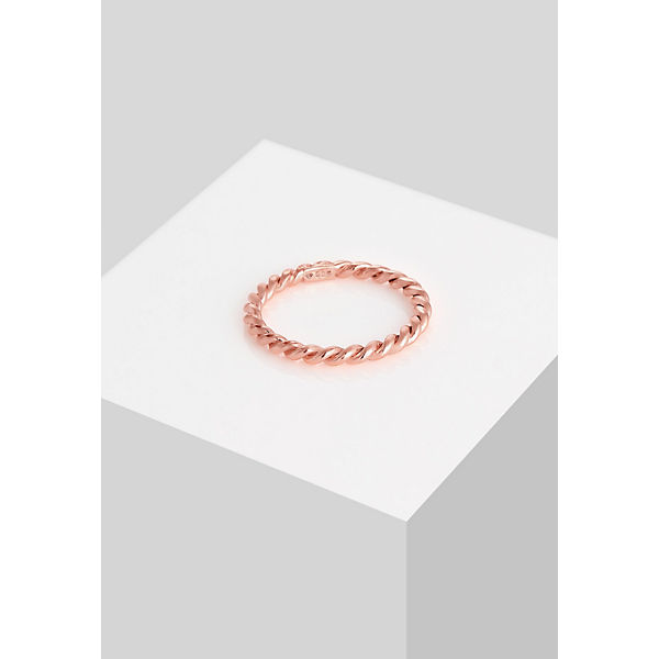 Accessoires Ringe Nenalina Nenalina Ring Twisted Gedreht Basic Schlicht 925 Sterling Silber Ringe rosegold Accessoires Ringe Nenalina Nenalina Ring Twisted Gedreht Basic Schlicht 925 Sterling Silber Ringe rosegold